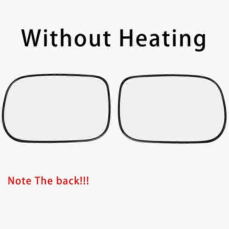 Applicable to Replacement Rearview Mirrors Glass Outside Door Side Mirror Lens For Honda Accord 2003 -2007 7th Generation 2.4