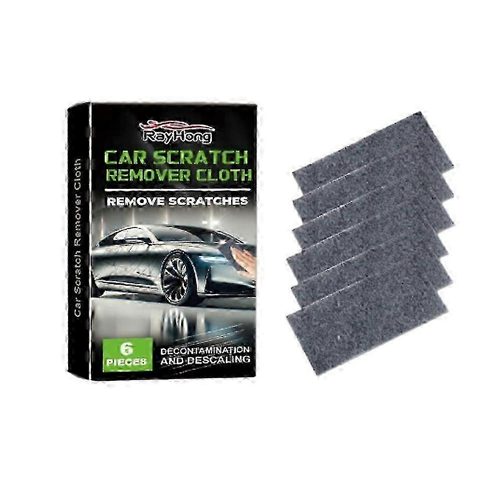 6X Nano Sparkle Bilkläder För Repor Nano Magic Scratch Remover Duk