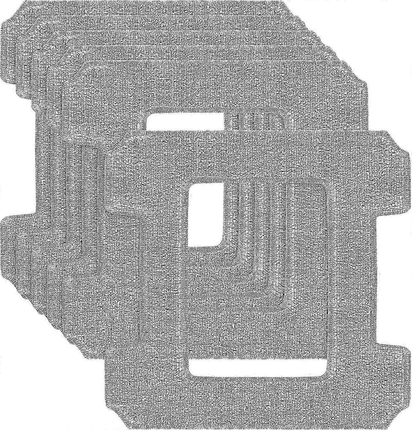 Microfiber cleaning pads for Ecovacs Winbot robots, 6 pack reusable