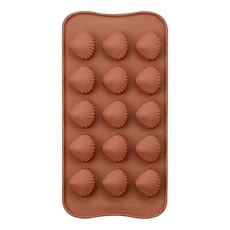 ECELEN Seashell (لون عشوائي) قوالب سيليكون متنوعة ، قالب سيليكون الغذاء الصف للشوكولاتة ، الحلوى ، الهلام ، مكعبات الثلج.