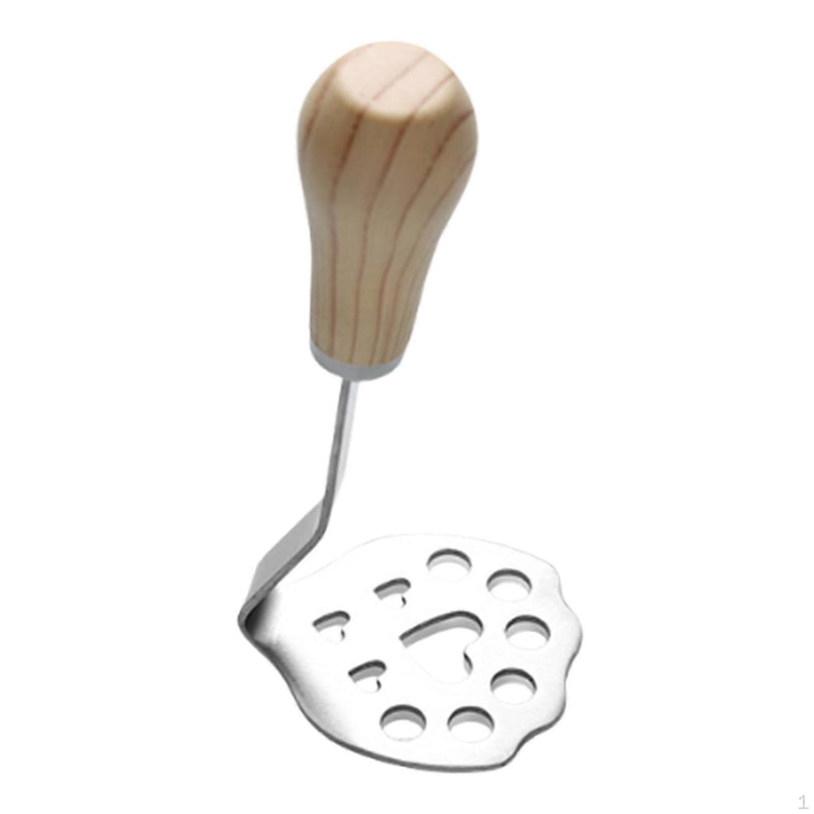 Potato Masher Mashing Tool with PP Handle Professional Small Kitchen Utensil Smasher for Bean