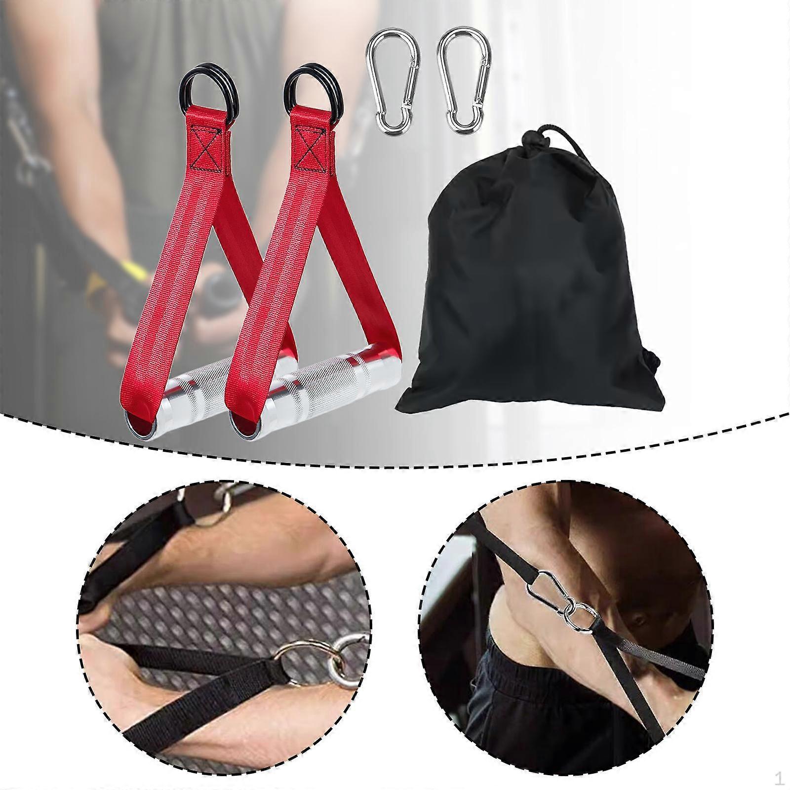 Cable Machine Pulleys, Resistance Band Handle Attachments for Workouts