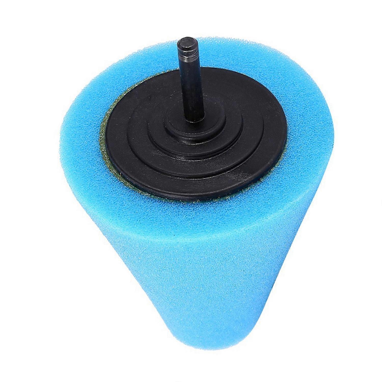 1PCS Foam Polishing Cone Shaped Buffing Pads for Wheels - Use with Power Drill