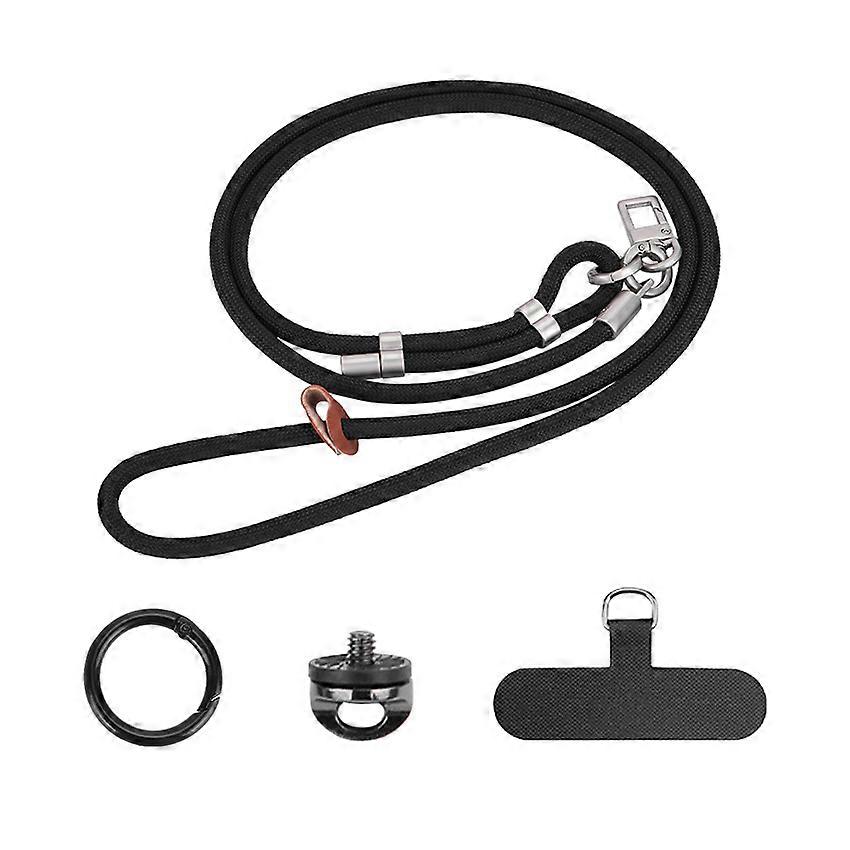 Multi-Function Safety Lanyard for Action 5 Pro/Osmo 360/Pocket 3/Insta360 X5/Action Cameras (Black)