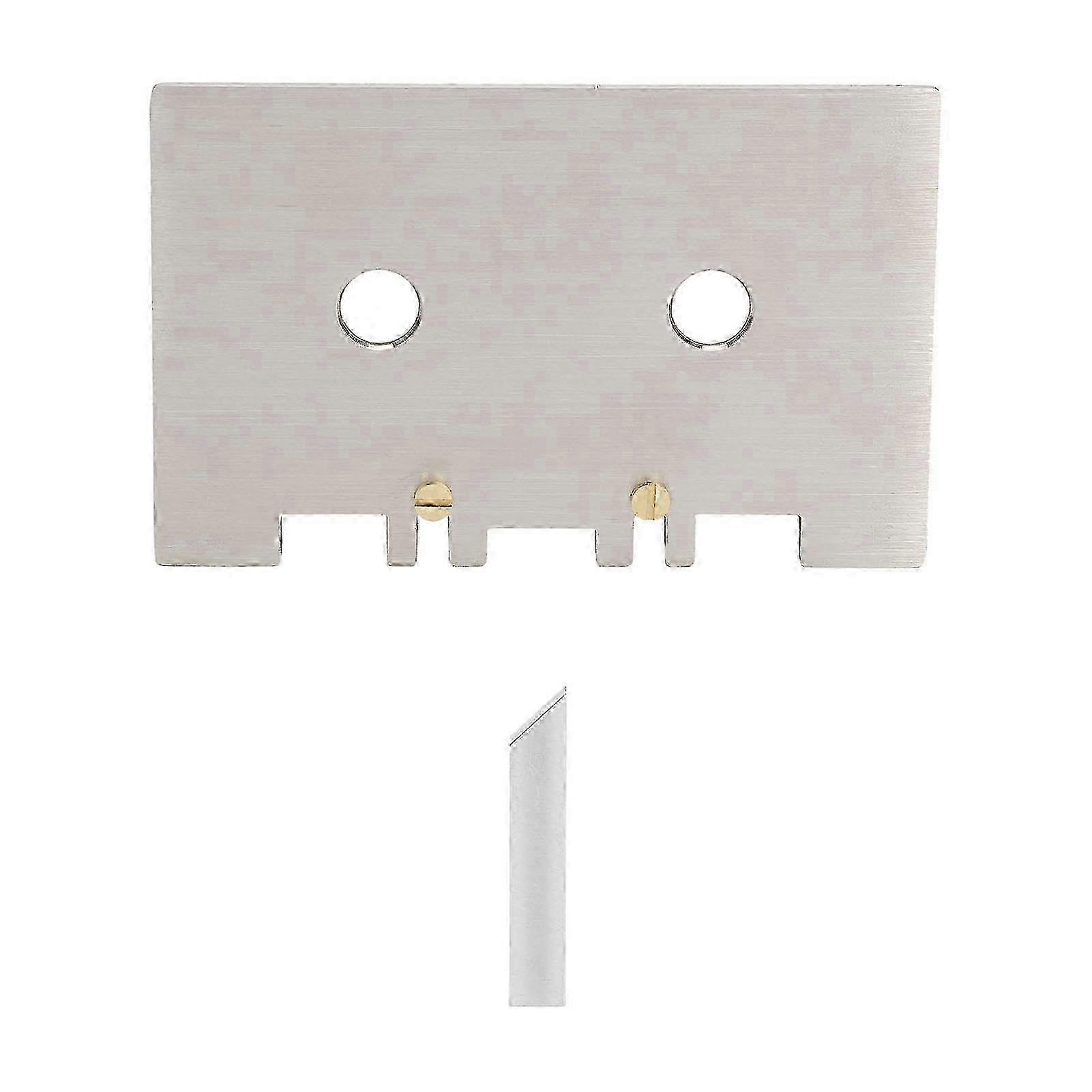 Cassette Head and Set High Accuracy Guide Gauge Mechanical Alignment with Check Bar TEAC BASF for Nagar