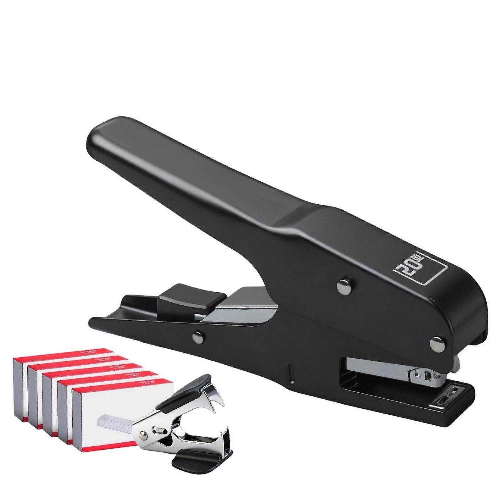 Commercial Stapler Handheld Stapler, 25/50 Sheets Capacity Large Office Stapler Desktop Stapler for School and Business Multicolor