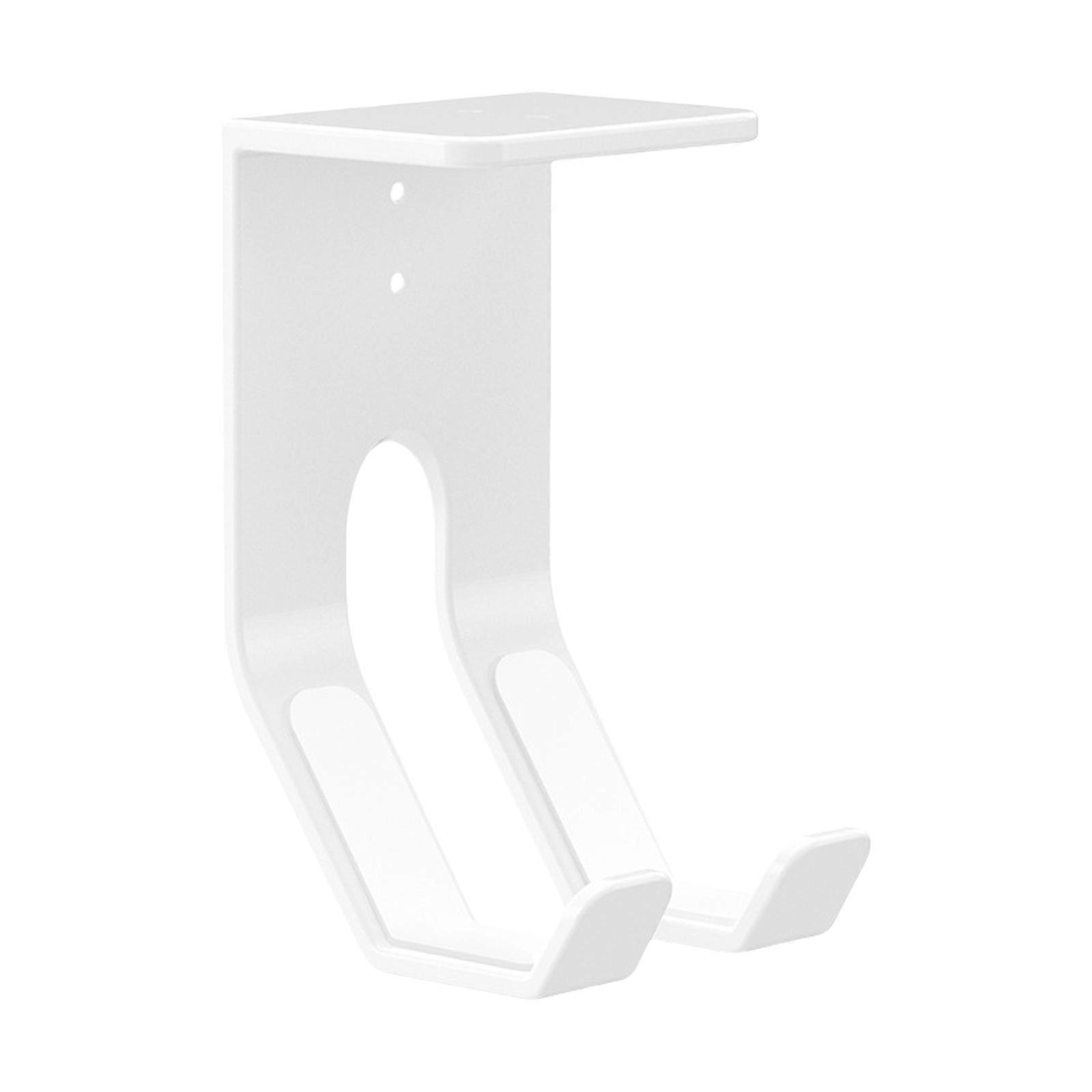 Space Saving Under Desk Hanger easy installs Game Controller & Headset Holder Gaming Accessories for Game P5 Accessories  White