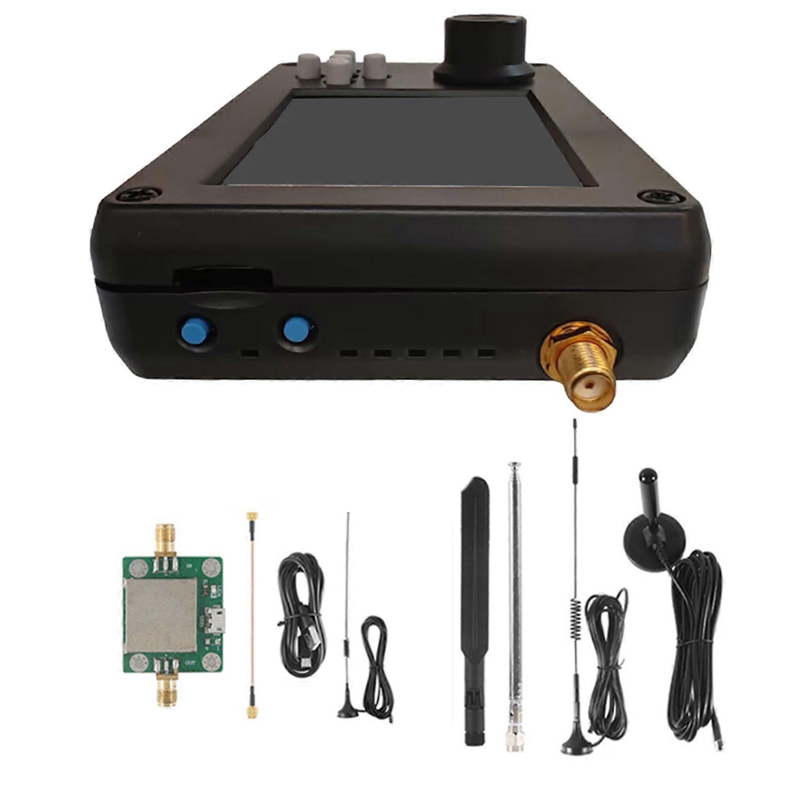 Fully Equipped Wireless Transceiver 1MHz to 6GHz Software Radio Receiver with Data Cable Antenna SDR Radio Receiver Kit Multicolor