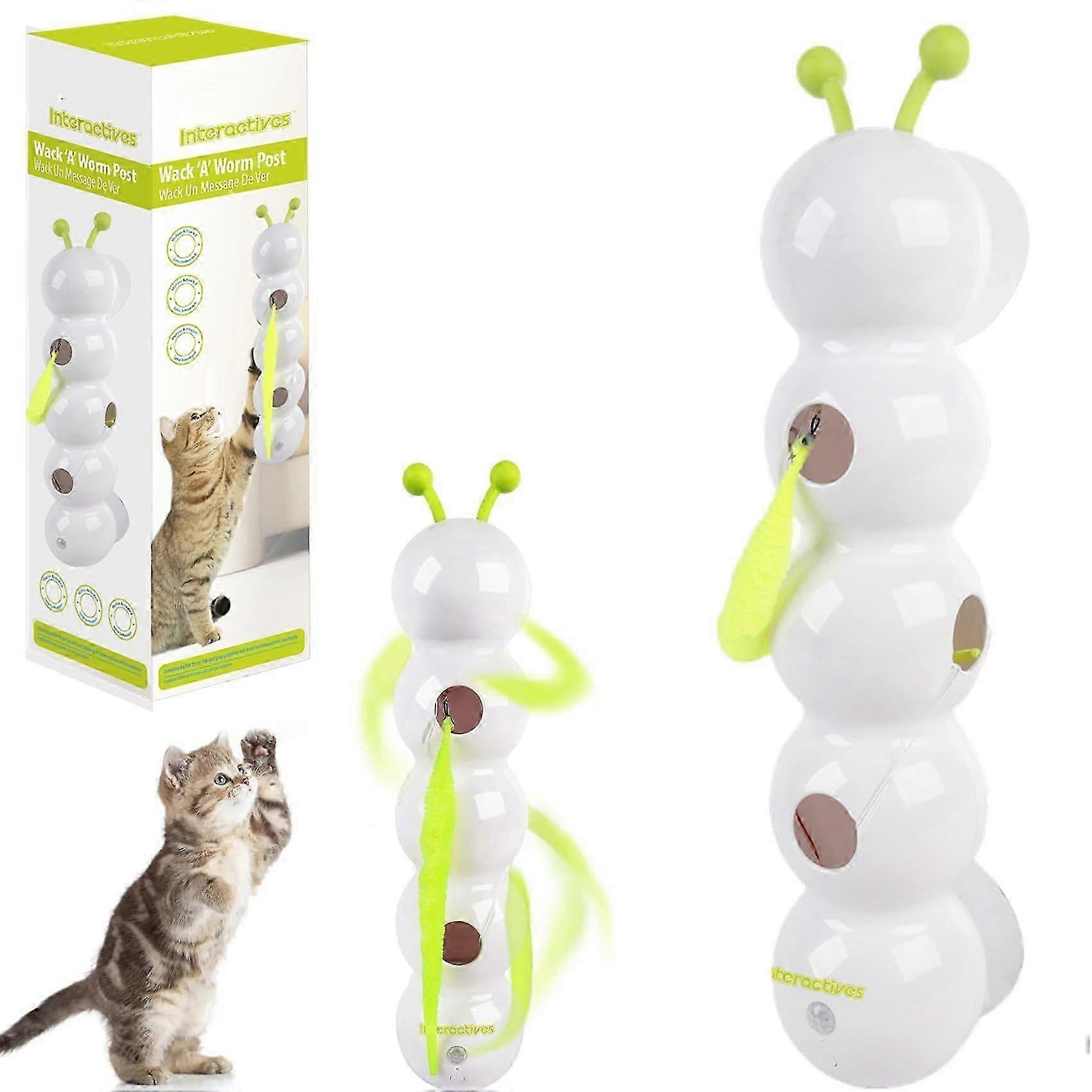 2025 Smart Interactive Cat Toy by Caterpillar Designed for Indoor Use