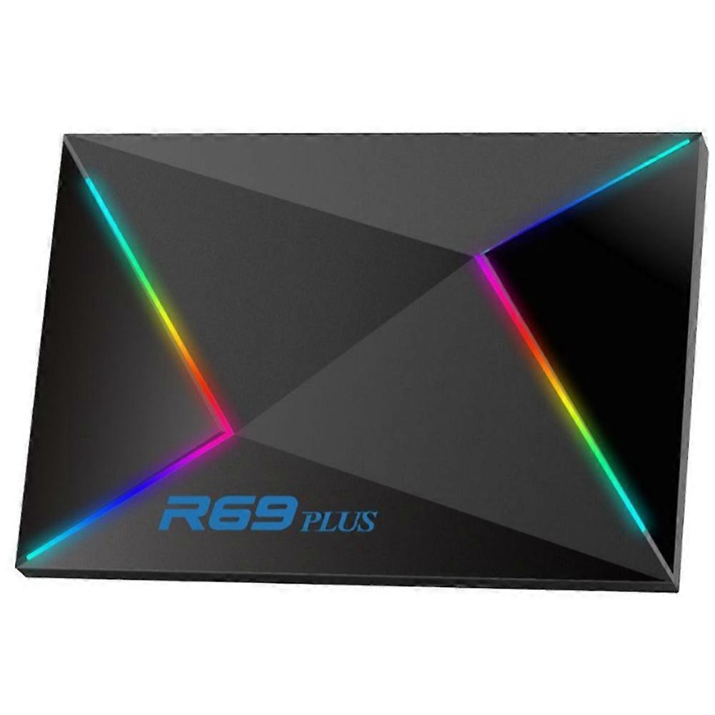 Για Android14 R69 Plus TV Box Smart Octa-Core EU-PLUG