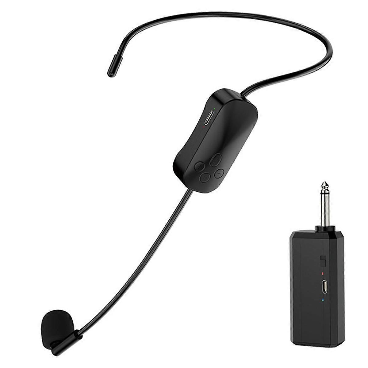 Trådlös mikrofon headset mikrofon guide undervisning