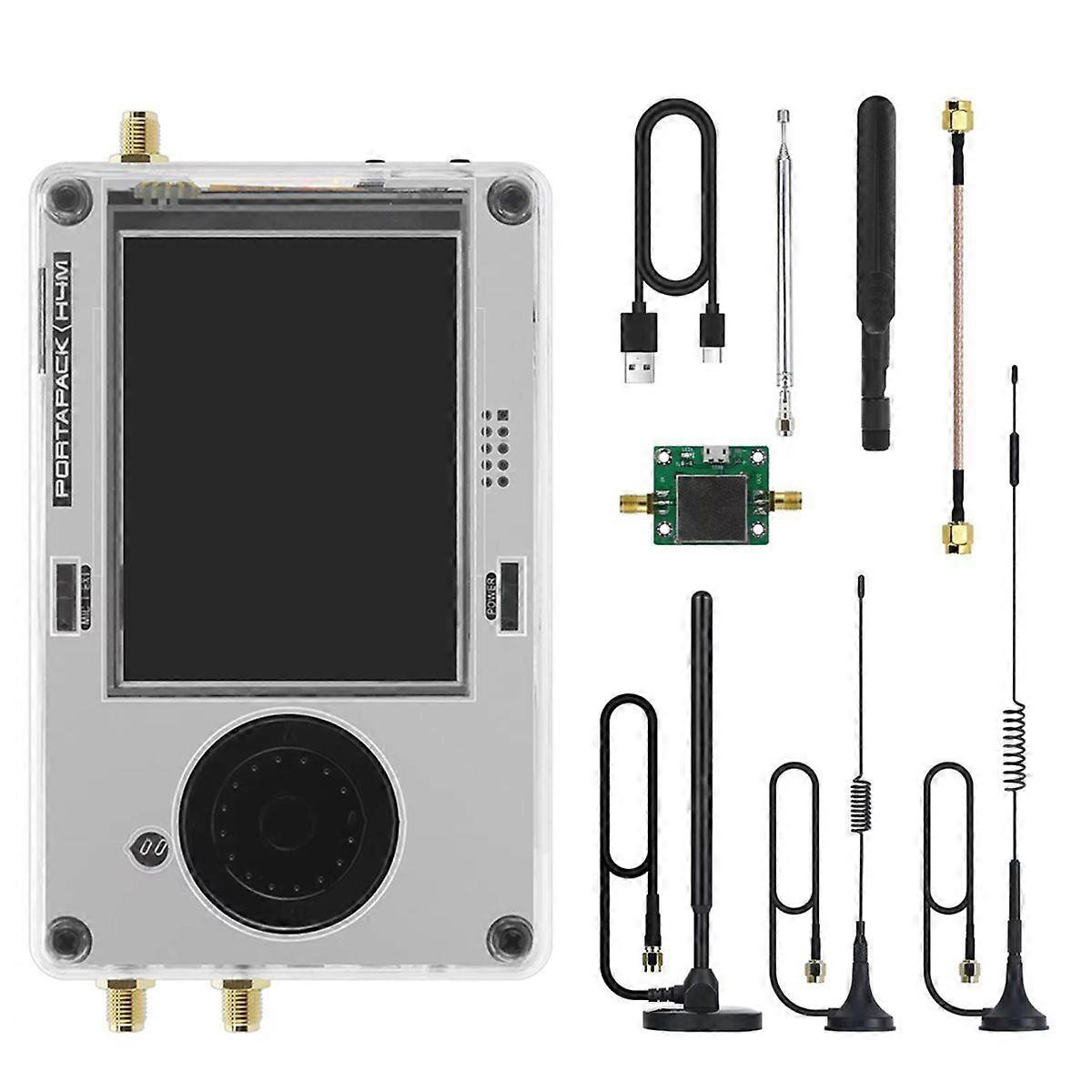 Portapack H4M/H4MS with Plastic Shell for One R10C SDR ,H4 W/5 Antennas+