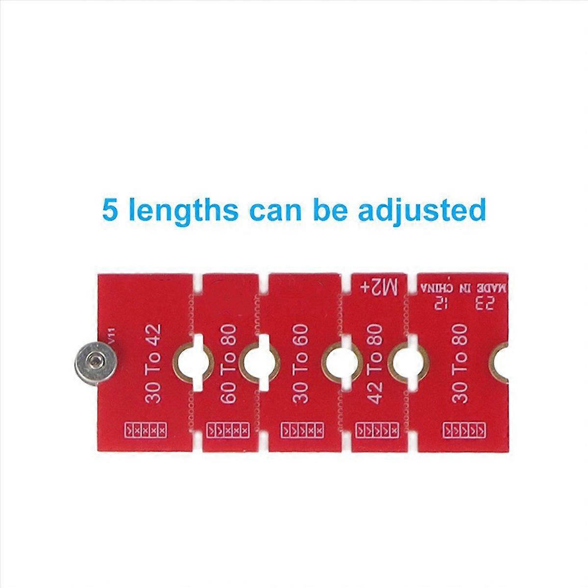 3X M.2 NGFF NVME SSD Extension Bracket Transfer 2230 2242 2260 2280 Length Extend Adapter Bracket Ca