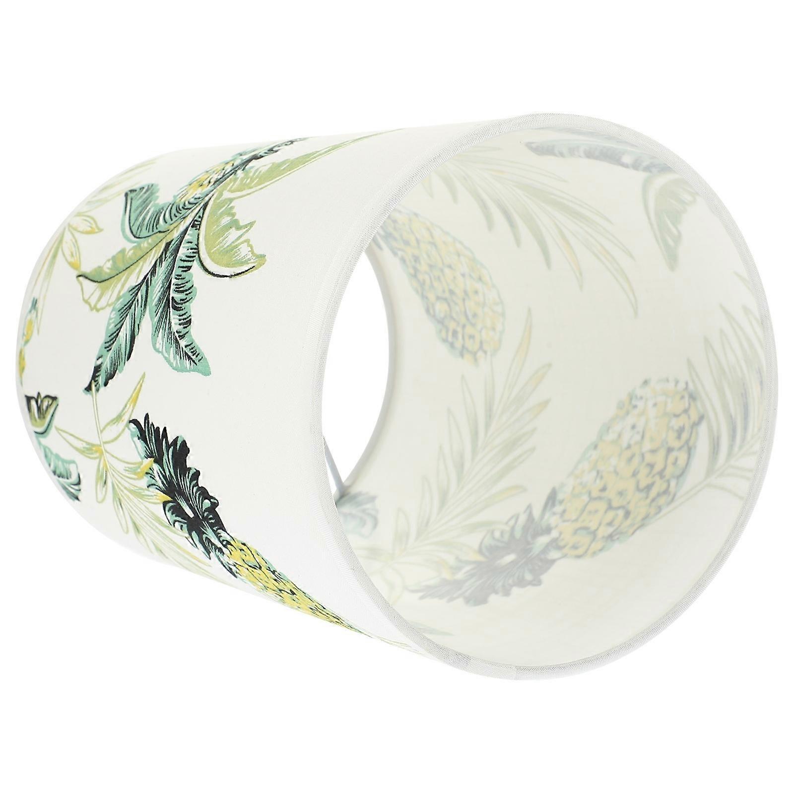 Pineapple Printed Lamp Shade Fabric Lamp Shade for Table Lamps
