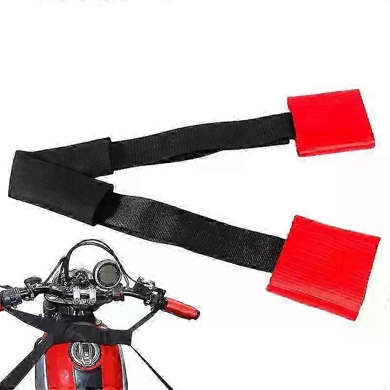 Motorcycle Front Handlebar Strap Transport Bar Tie Down Strap Universal Webbing Straps Motorcycle Accessories