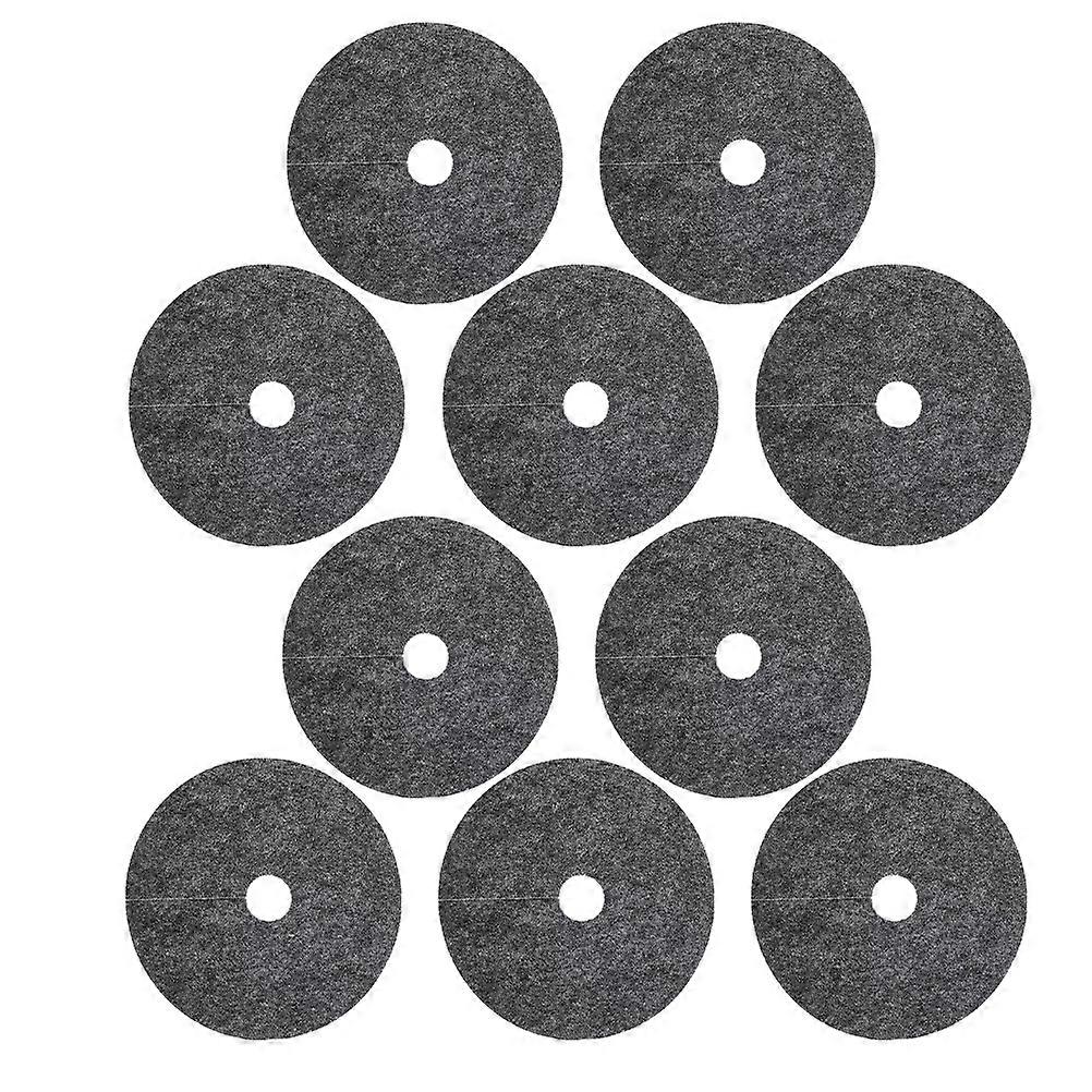 Tree Mulch Ring Nonwoven Protector Mat for Root Barrier 10Pcs Garden Use