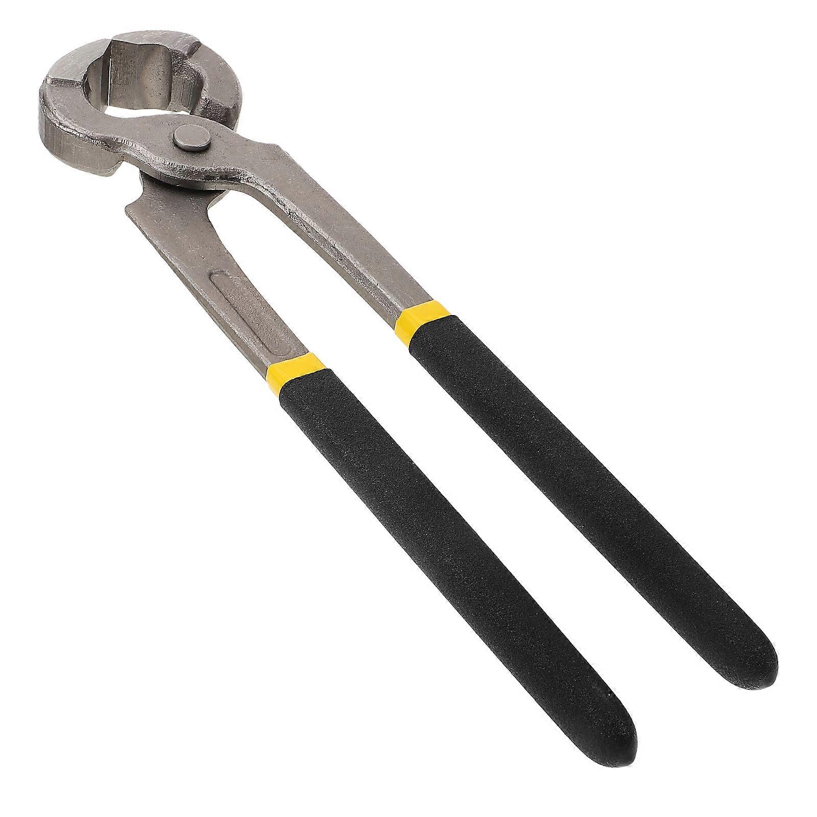 Hoof Nippers for Cattle Horse and Sheep with Comfortable Grip Lightweight Portable and Durable Metal 30cm