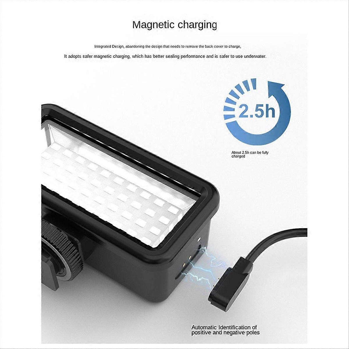 Underwater Lamp Photography for Cellphone Action Camera