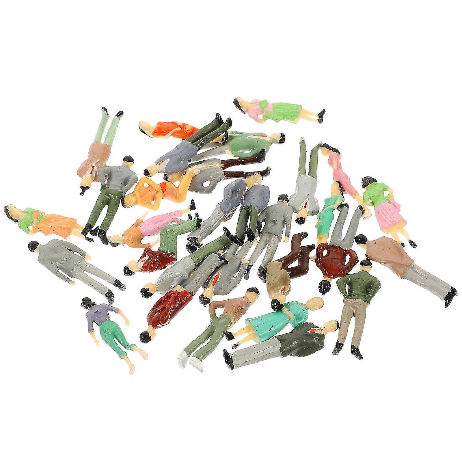 30 figurines miniatures de personnes