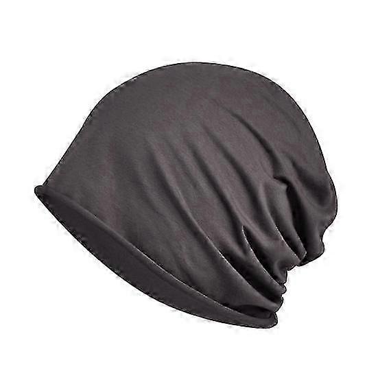 Men's Winter Knitted Hat, Stretchy Solid Color Beanie with Ear Protection