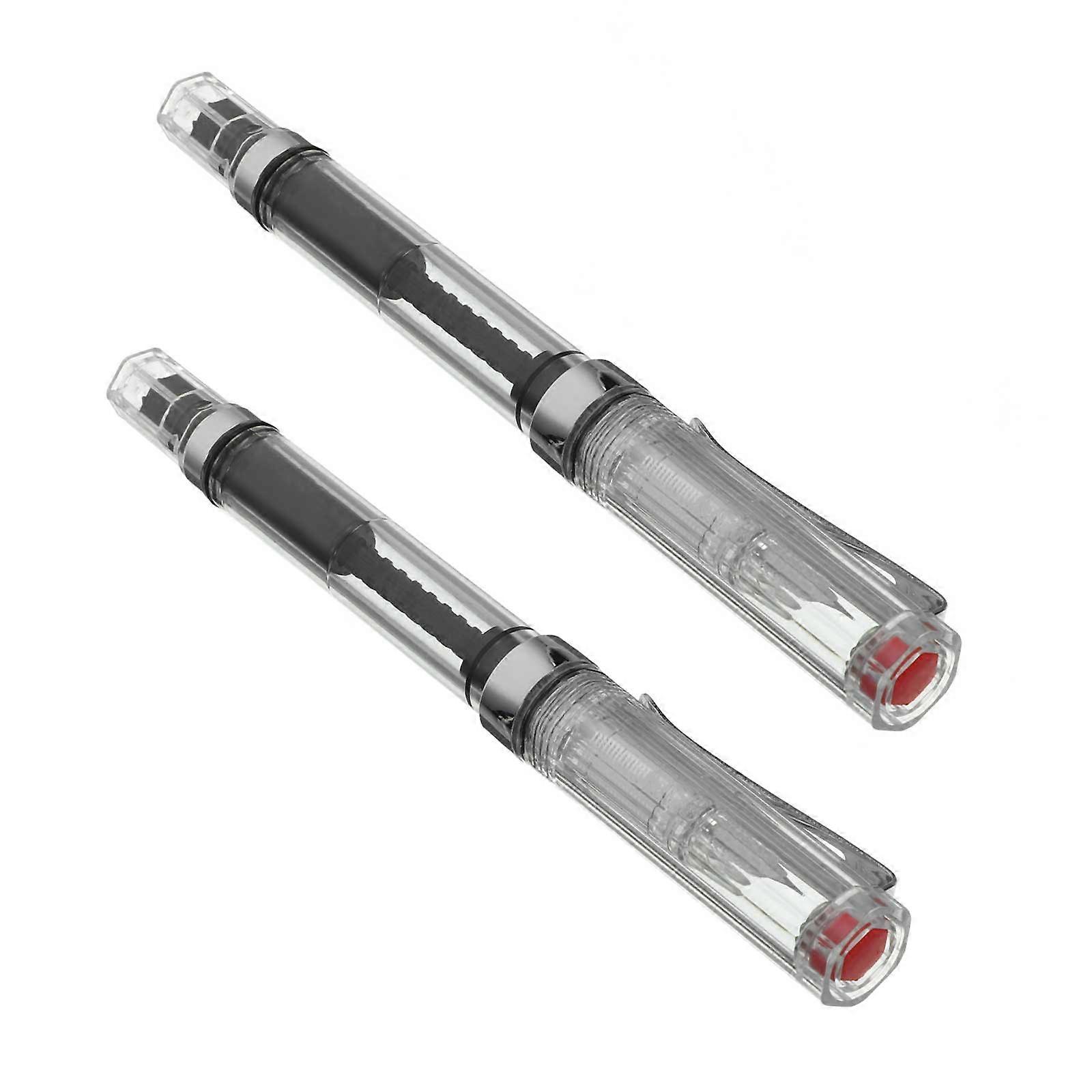 Assorted Color Fountain Pen for Calligraphy with Ink Absorber 2Pcs Set