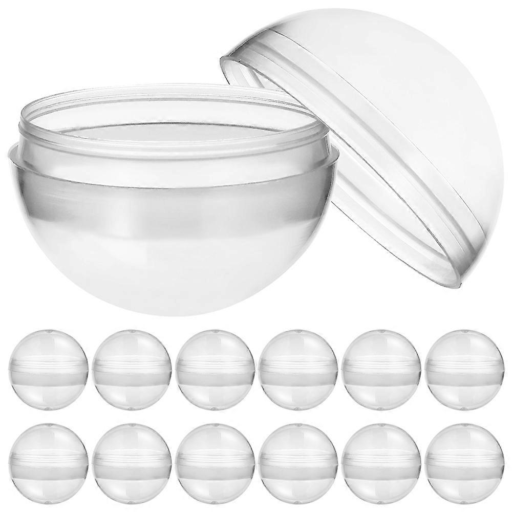 Transparent Vending Machine Clear Capsules for Storage Use 100Pcs Plastic Balls