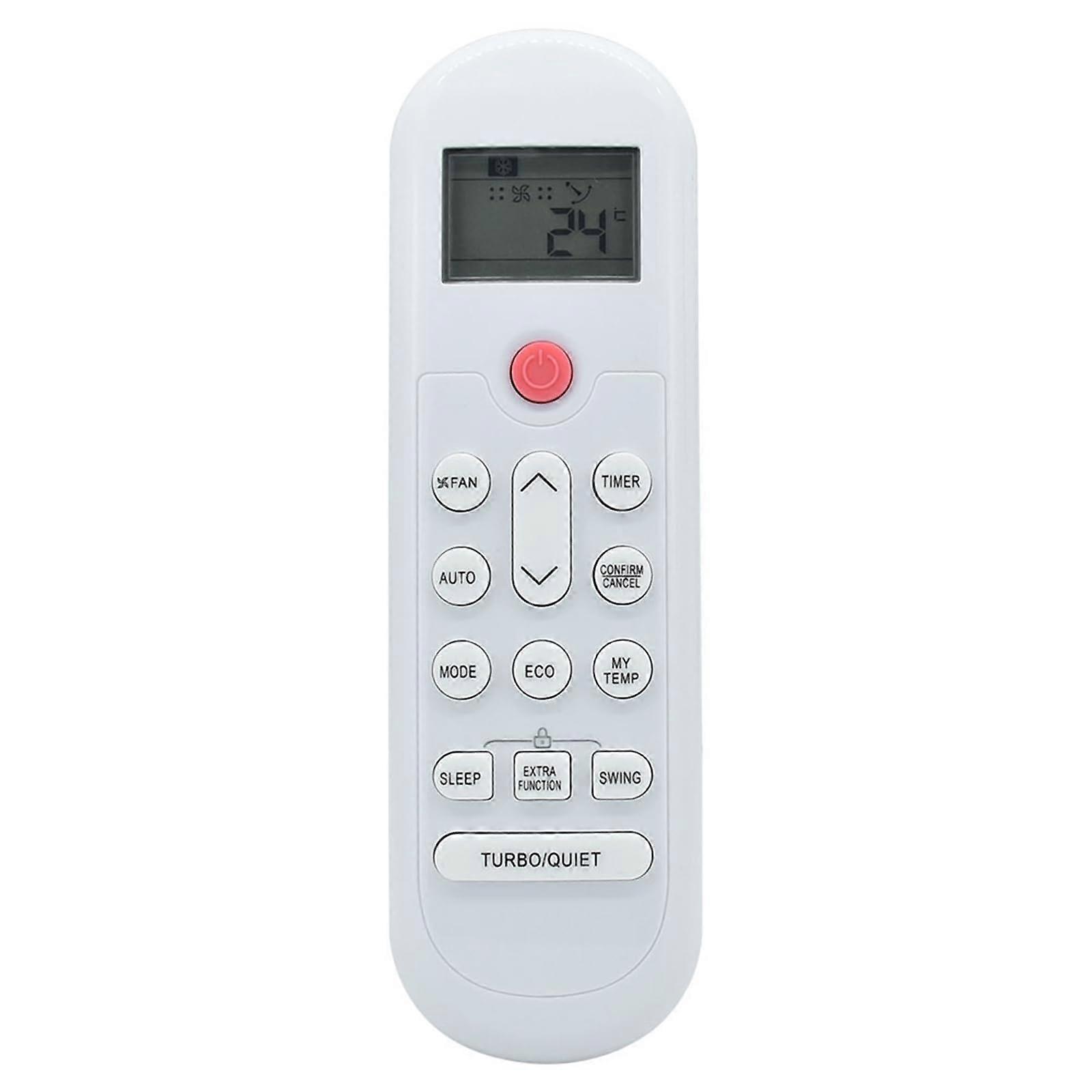 Universal AC Remote Control Replacement for Mabe Air Conditioner, No Setup Required, Ergonomic Grip