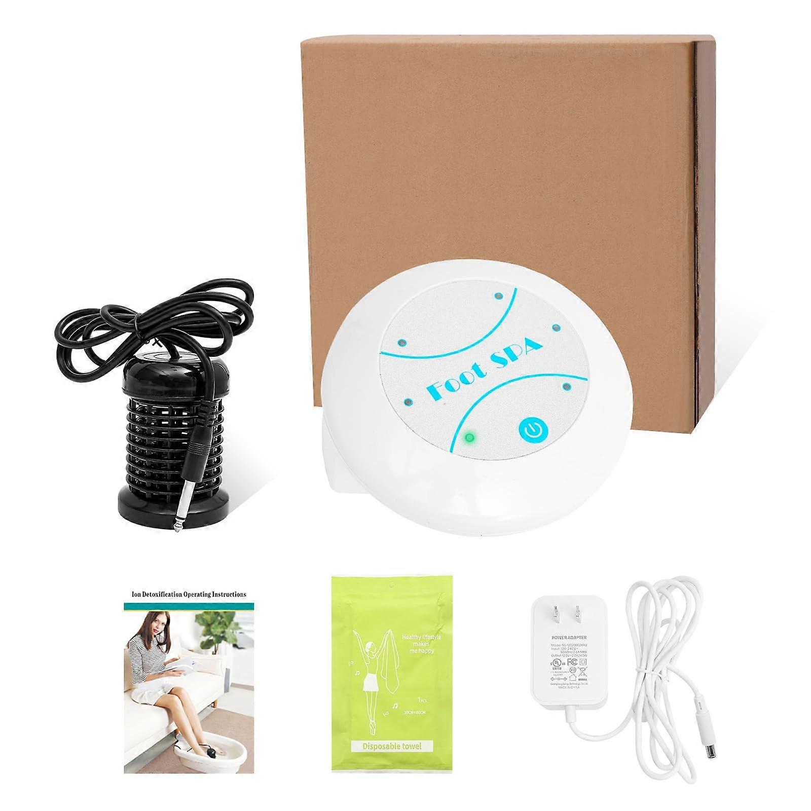 Ionic Foot Detox Spa with Array for Home Use, Full Body Detox and Immune System Boost