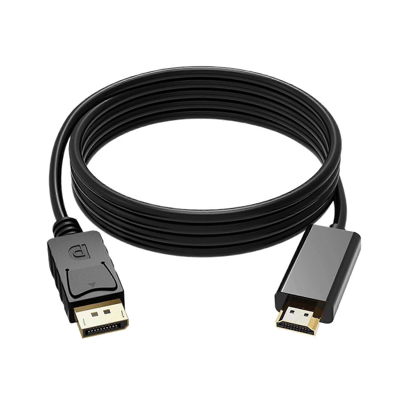 Computer Cables 1.8M 4K DisplayPort UniDirectional Cable Replacement For PC Desktops IT Office