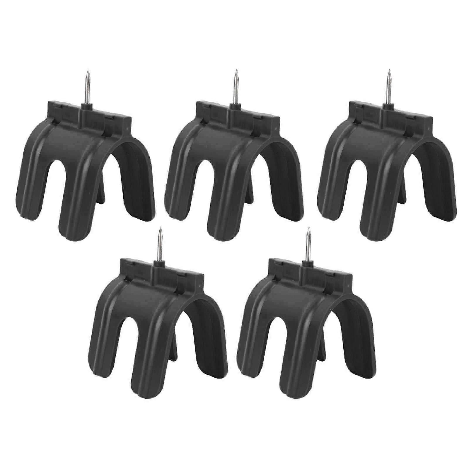 5 Pack Drywall Electrical Box Locator with Wire Protection, ABS Outlet Marking Tool (Black)