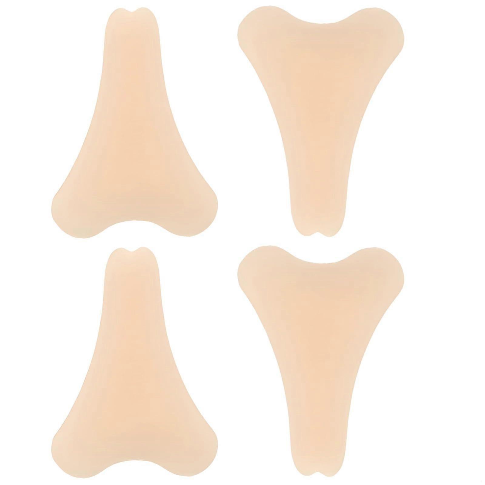 Camel Toe Concealer Silicone Modesty Pad 4 Pcs Seamless Coverage for Leggings and Swimwear