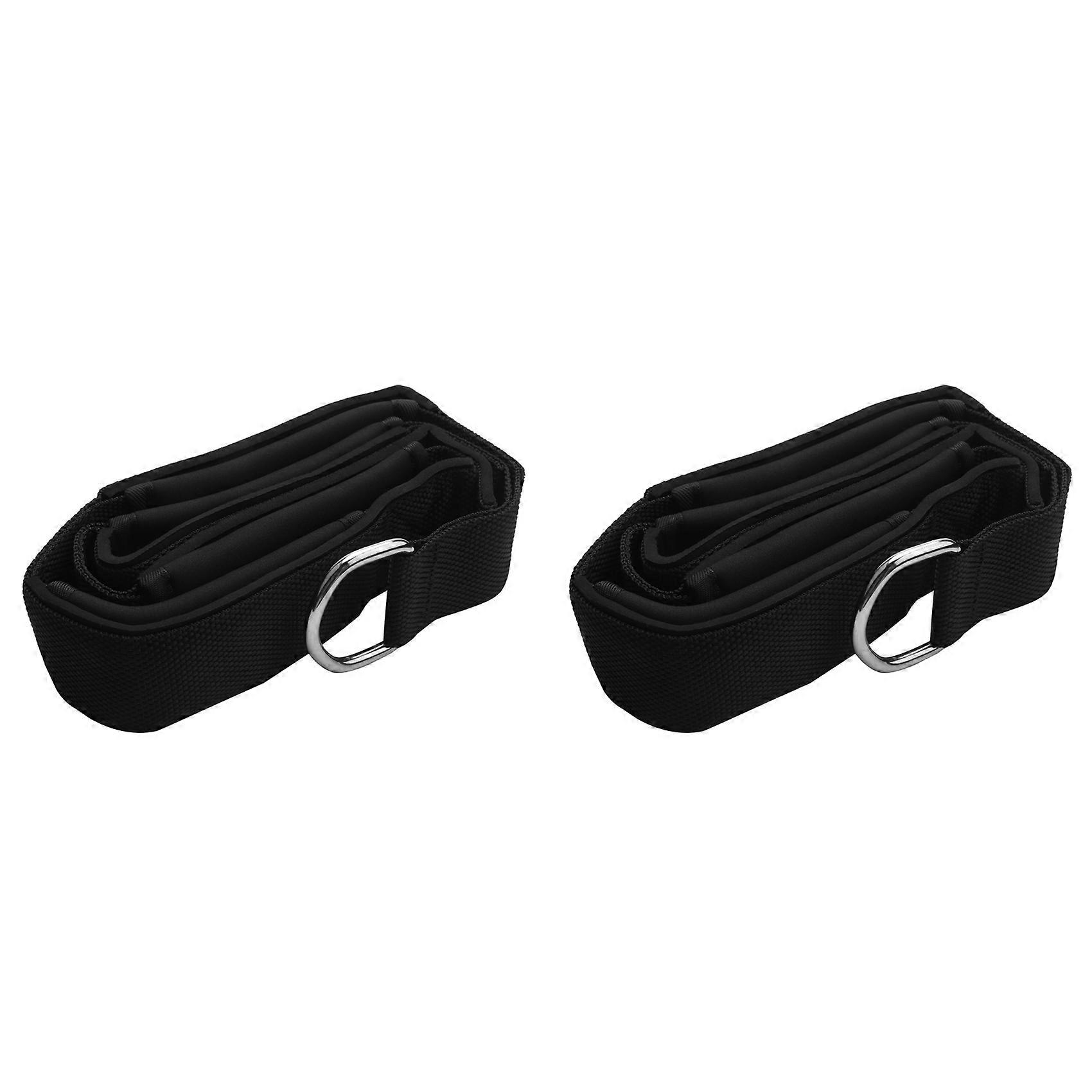 2X Tricep Rope Cable Attachment with 2 Handles,Tricep Pull Down Rope for Push Downs,Crunches