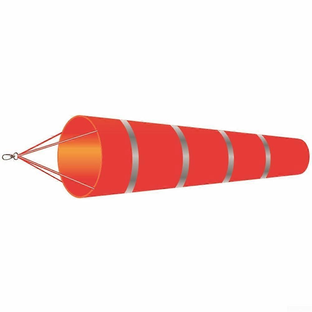 Airport Windsock 150cm Rip Stop Polyester  Visibility Wind Direction Indicator with Bag Ref: 1648