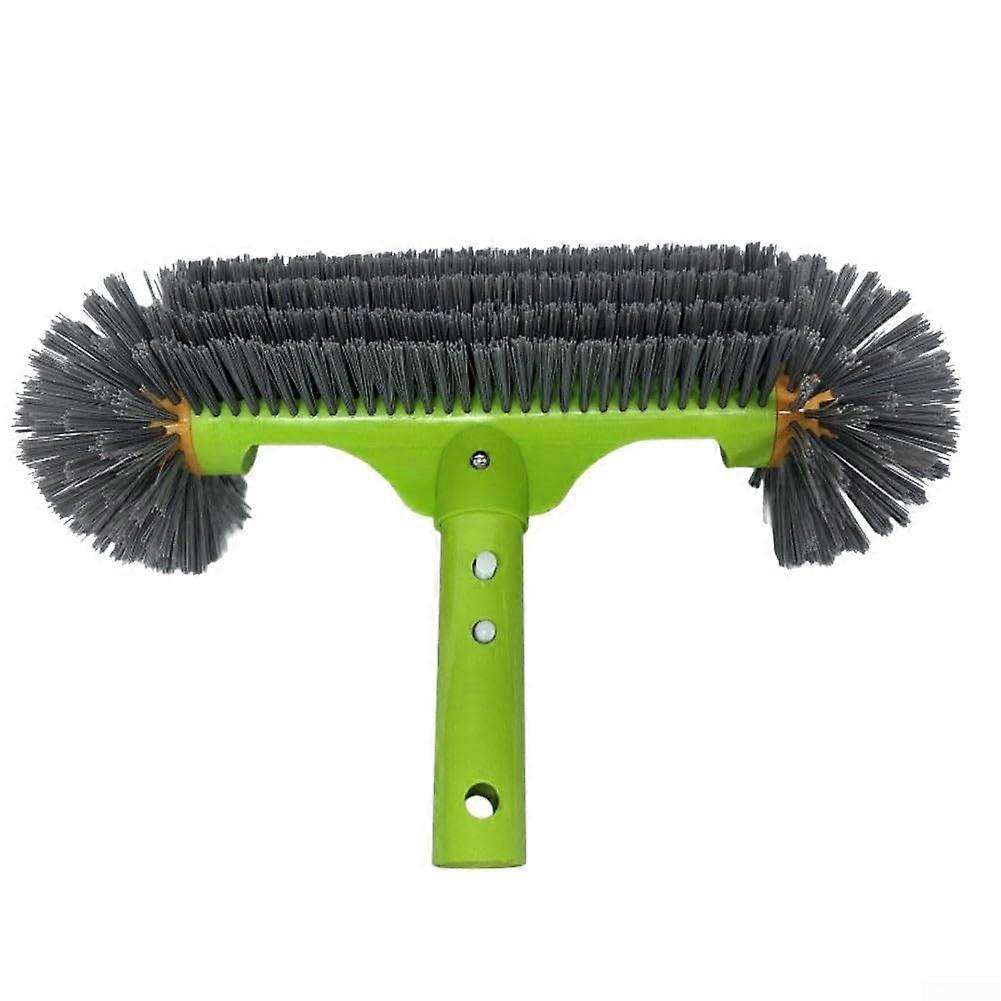 Heavy Duty 17.5 Inch Pool Brush Head for Vinyl Liners and Efficient Corner Cleaning