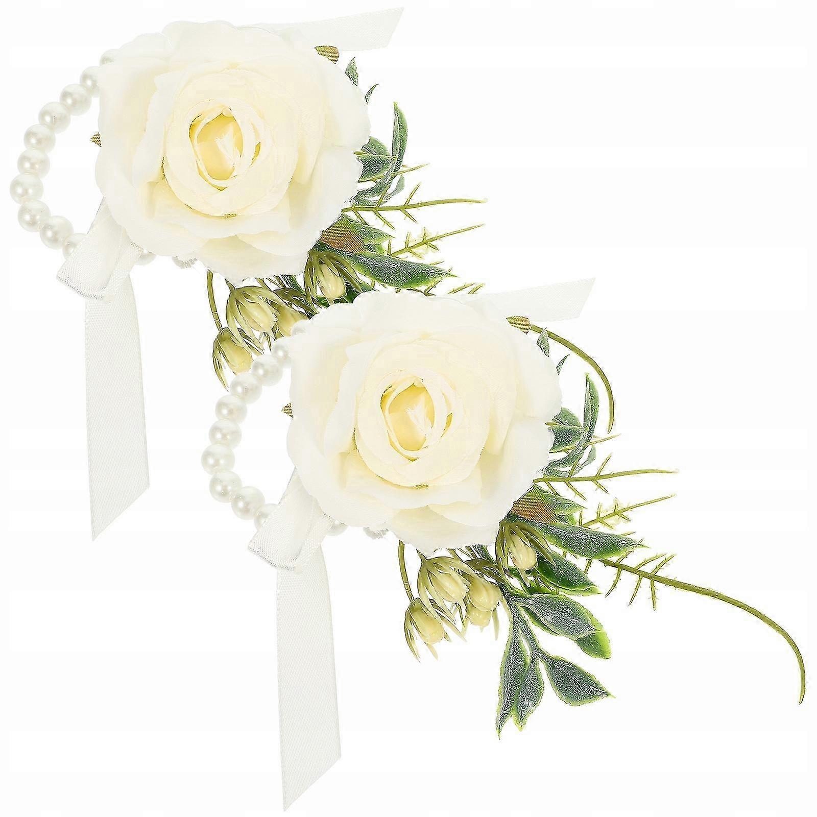 26-27 Wedding Flowers On The Wrist