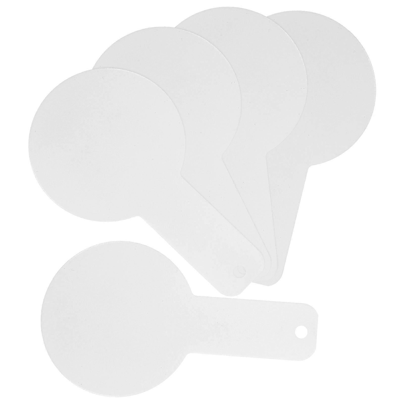 Iron Shooting Training Targets for Hanging Practical Use 5Pcs Pack