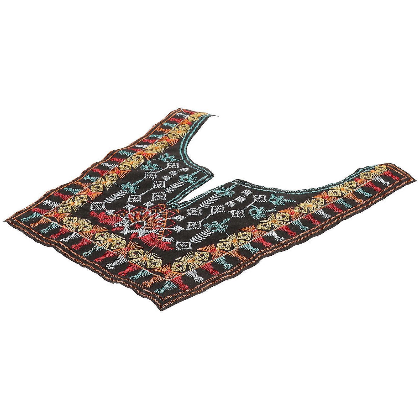 Ethnic Style Embroidery Patch for Clothes DIY Sewing Supply Multi Cloth