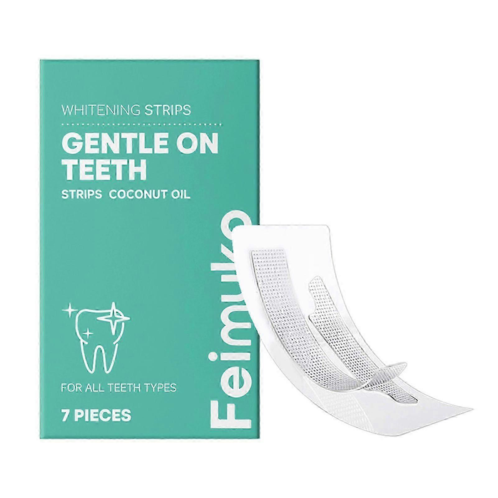 Professional Teeth Whitening Strips, Enamel Safe & Sensitivity Free