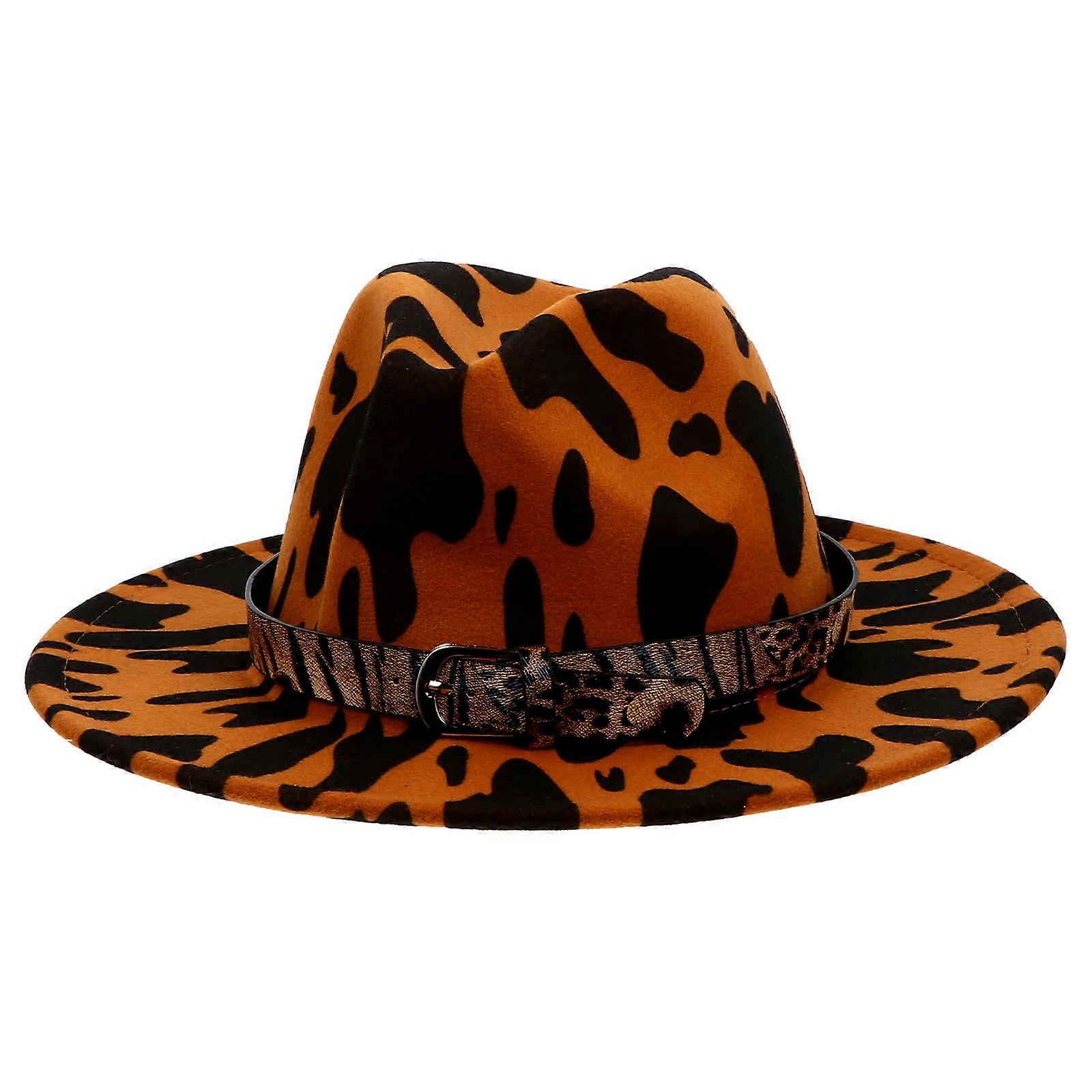 Leopard Party Hat Performance Hat for Decoration Use 1Pcs Durable Material
