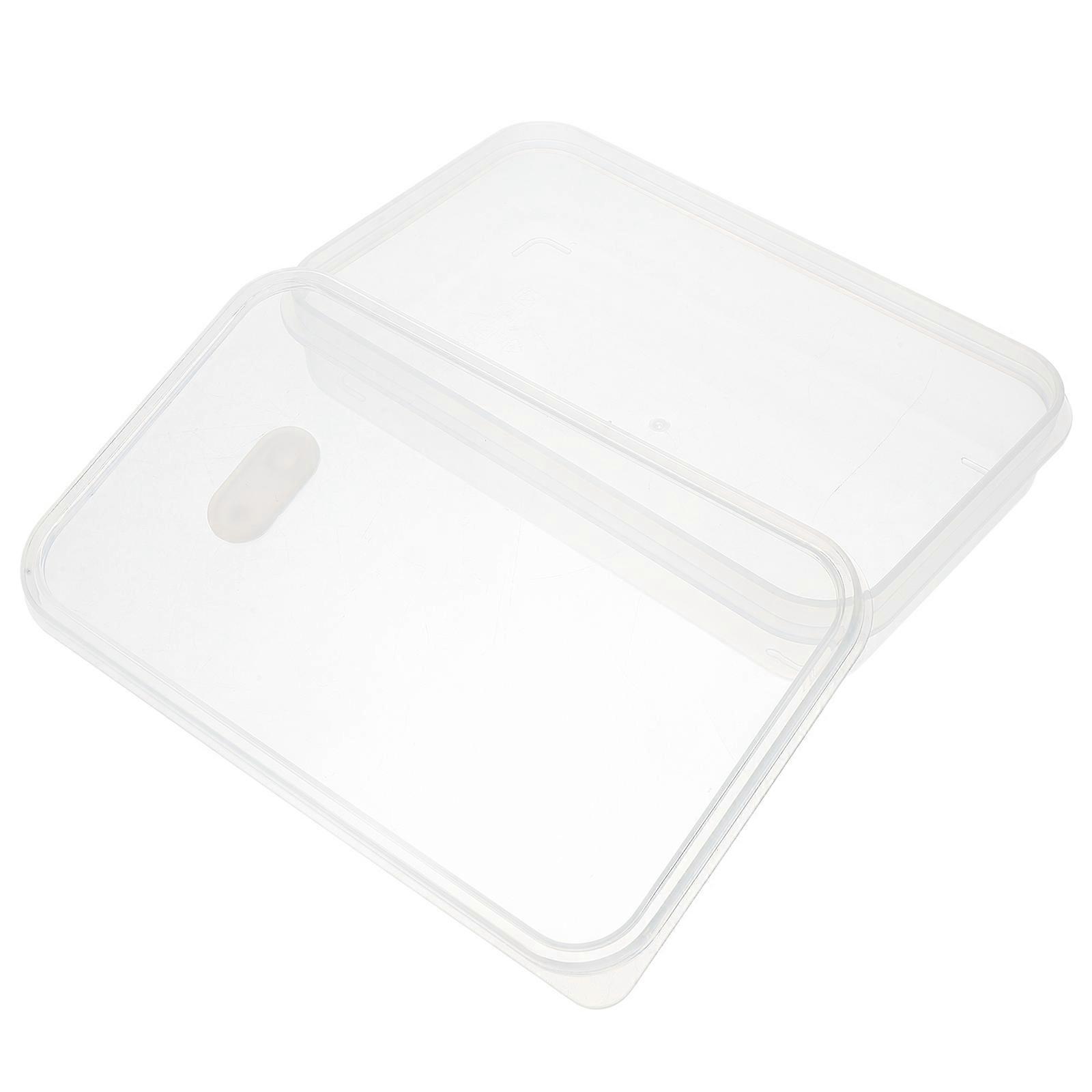 Food Storage Container with Lid for Storage Leak Proof Transparent Kitchen Box