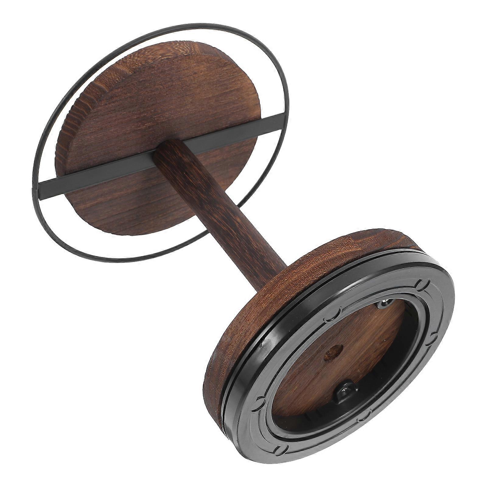 Rotatable Sunglass Organizer Wooden Display Rack for Storage Use