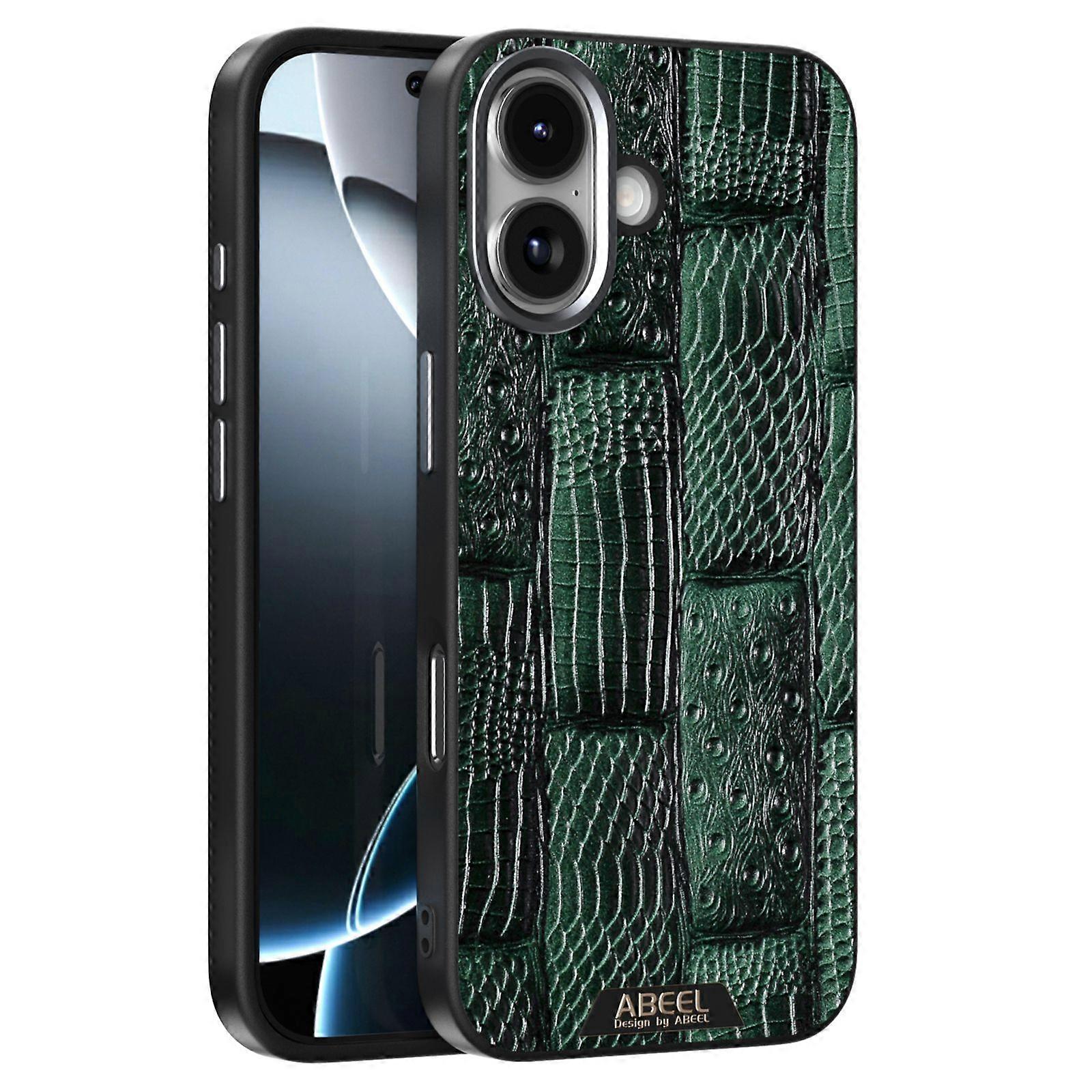 ABEEL For iPhone 17 Case Compatible with MagSafe Beast Texture Micro-Embossing Back Cover