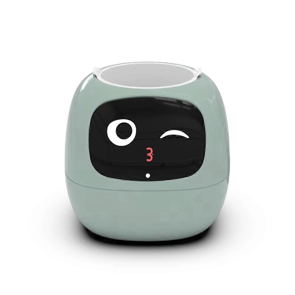 Pot de fleurs plante robot riche expression interaction compagnon cadeau,C