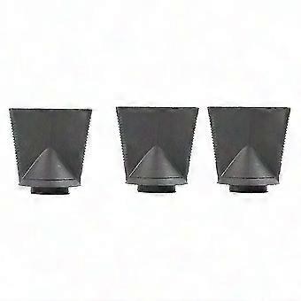 3pcs Professional Hair Dryer Concentrator Attachments - Coanda Effect Styling Nozzles - Compatible with Super HD01 HD08 HD02 Models