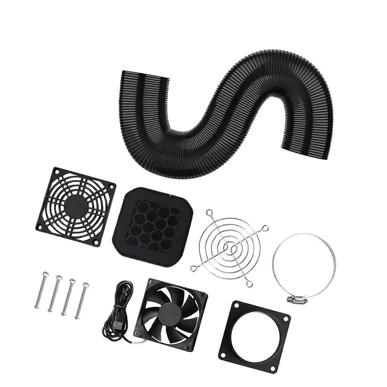 3D Printer Exhaust Fan USB Powered Speed 4000 RPM Ventilation for Multiple Environments