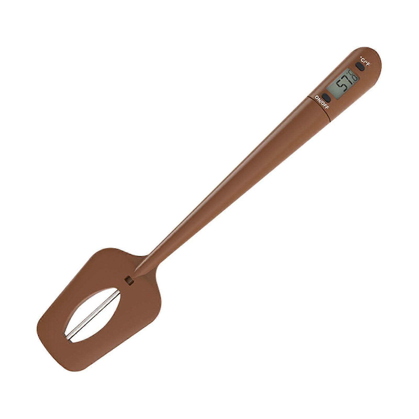 Candy Thermometer with Precision Digital Display, HeatResistant Silicone Spatula and Probe