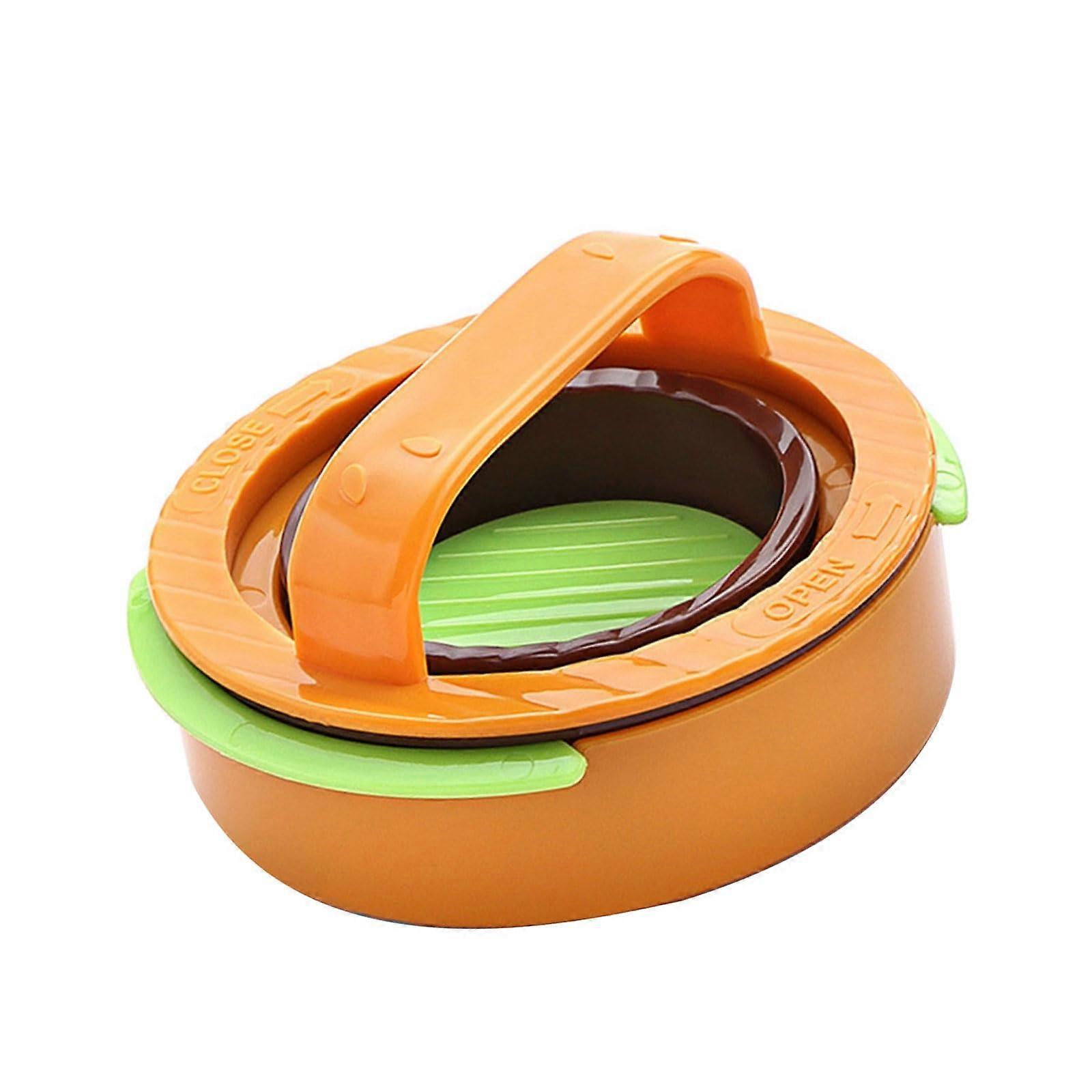 Burger Press with Adjustable Hamburger Patty Maker, Nonstick, Ergonomic Grip, Dishwasher Safe for BBQ