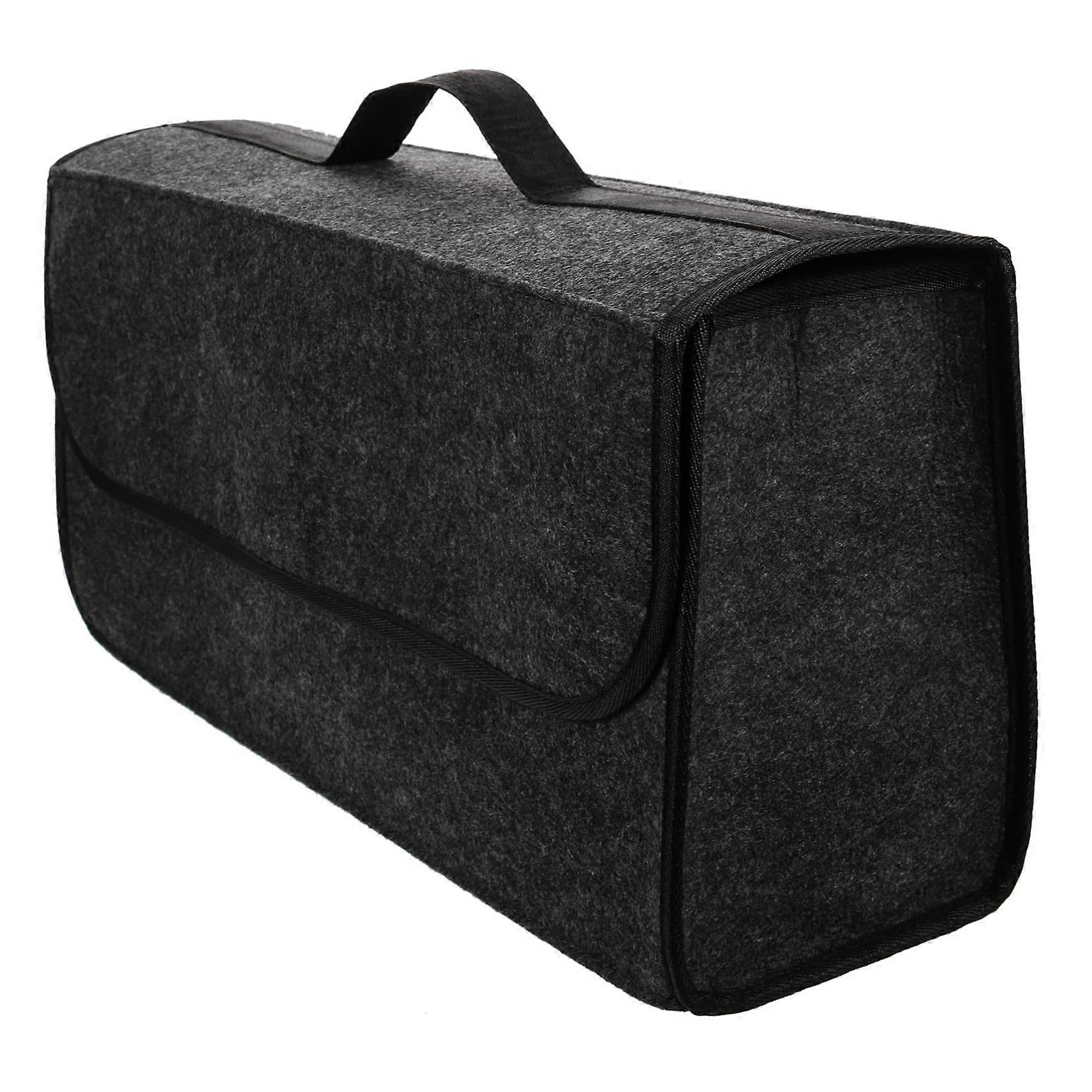 Car Trunk Organizer with Large Capacity, Foldable Car Boot Storage Box for MultiUse and Quick Access