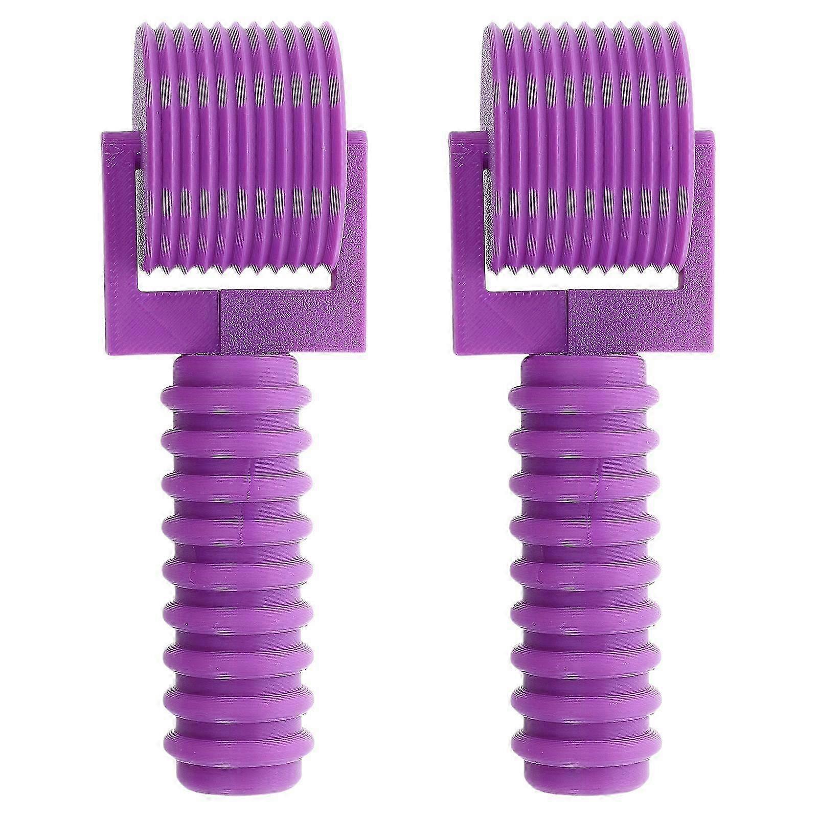 2pcs Multi Function Rhinestone Painting Roller Rhinestone Drill Flattening Wheel Craft Tool for Stam