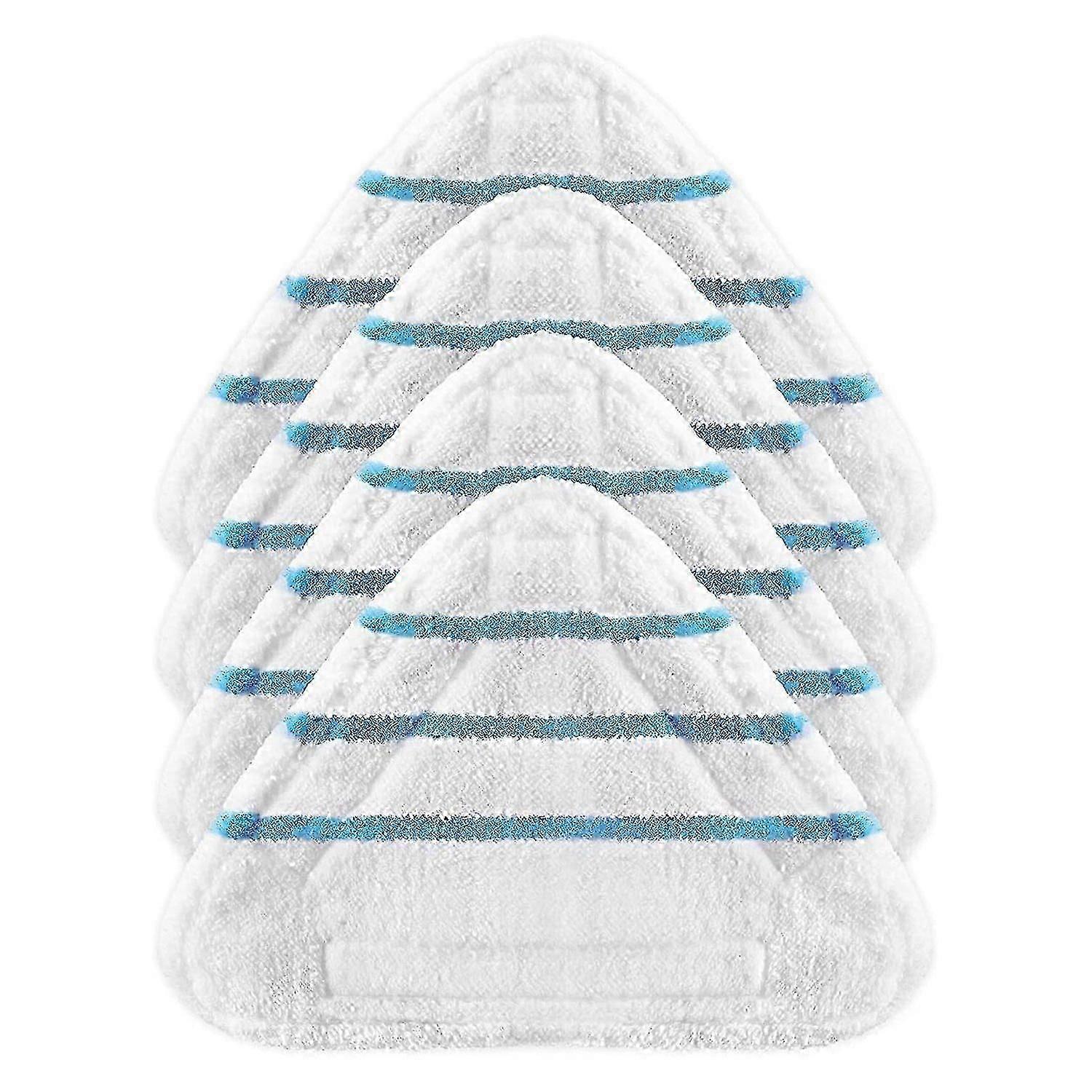 4-Pack H20 Steam Mop Replacement Pads, Triangular for SUPOR & Ariete Steam Mops Edition 0115